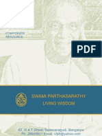 Swamy Parthasarathy - Vedanta Cultural Foundation