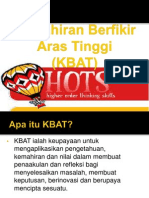 Kemahiran Berfikir Aras Tinggi 