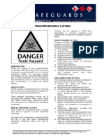 GS 28 Polychlorinated Biphenyls (PCBS) : Health Hazard of PCB'S