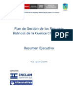 Resumen Ejecutivo PGRH Chira Piura