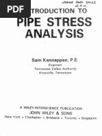 Piping - Introduction To Pipe Stress Analysis