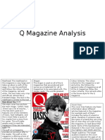 Magazine Analysis - Q