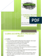 6.predavanje - Marketing Program - Cijena, Distribucija PDF