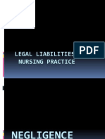 Legal Liabilitis in Nursing