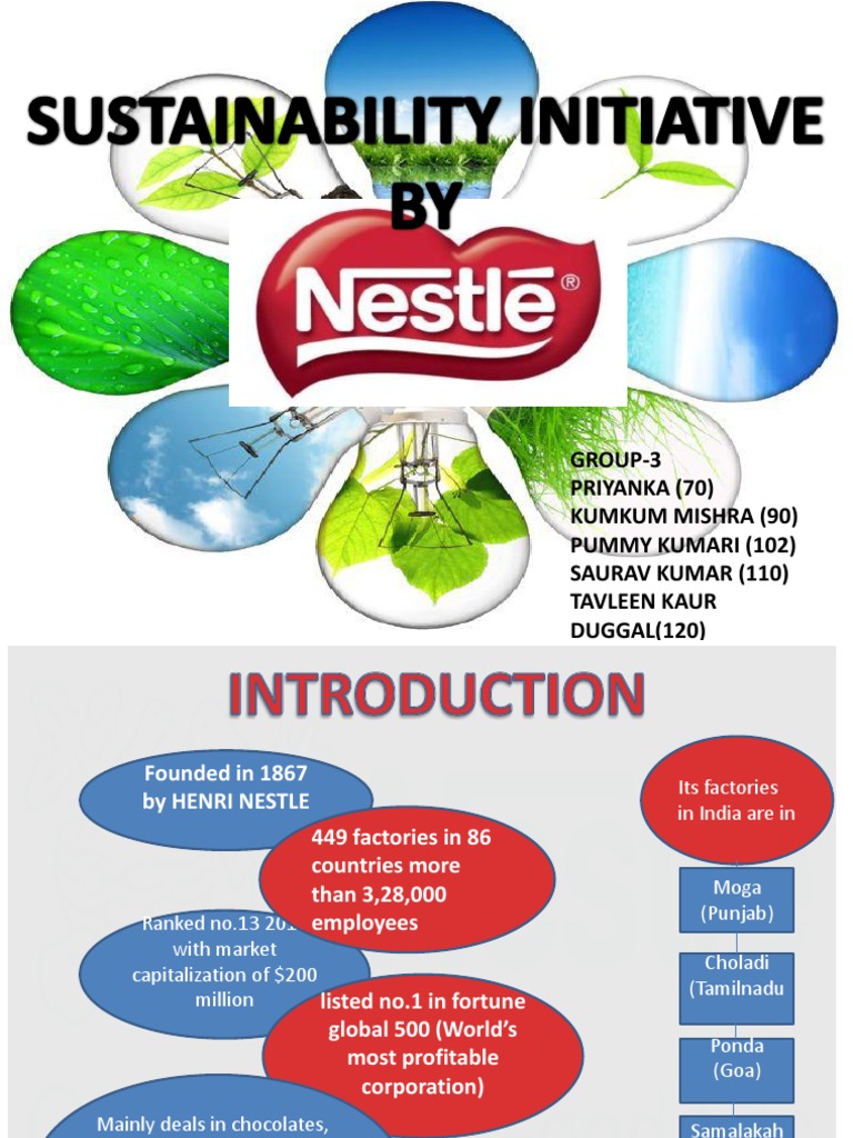 SBP Nestle Nestlé Sustainability