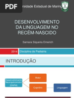 Desenvolvimento Da Linguagem No Recém-nascido