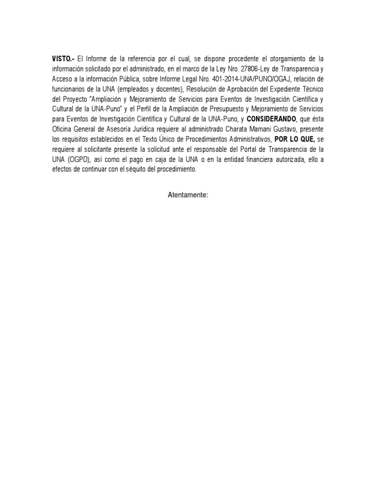 VISTO | PDF