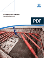 Geotechnical Services Capability Statement