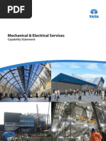 Mechanical and Electrical Services Capability Statement