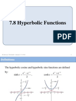 7.8 - Hyperbolic - Functions (2)