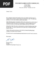 Download Harbor Plumbing Supply Accouncement - Oct 2014 by Standard Plumbing Supply SN246881932 doc pdf