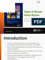Presentation: Profile Types of Home Buyers