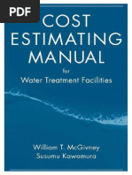 Download Cost Estimating Manual for Water  Wastewater Treatment Facilities by AugustoPertot SN246882296 doc pdf
