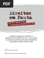 A Opinião Na Imprensa - adolescentes em conflito com a lei