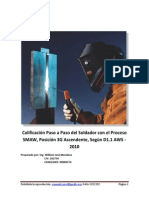 Calificación Paso a Paso del Soldador con el Proceso SMAW, Posición 3G Ascendente, Según D1.1 AWS -2010.pdf