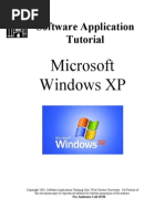 Software Application Tutorial: Microsoft Windows XP