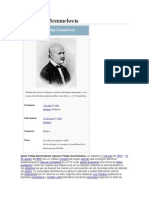 Informacion de Semmelweis