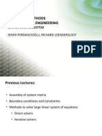 Numerical Methods in Mechanical Engineering: COURSE CODE 191157710