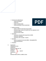 Matriz de Un Plan de Control de Calidad de Agua Para Consumo Humano