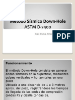 Down Hole Metodo Sismico