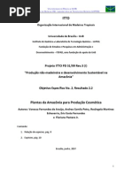 2.2 Plantas Da Amazônia Para Produção Cosmética