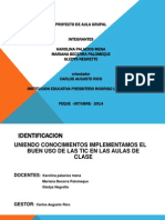 UNIENDO CONOCIMIENTOS IMPLEMENTAMOS EL BUEN USO DE LAS TIC EN LAS AULAS DE CLASE