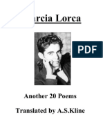 Garcia Lorca - Another 20 Poems