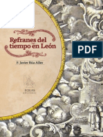 Refranes Del Tiempo en Leon PDF