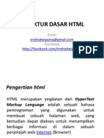 Struktur Dasar HTML