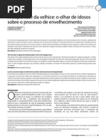 A Dupla Face Da Velhice - o Olhar de Idosos Sobre o Processo de Envelhecimento