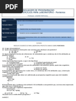 PE Exercicios LAB Pontiros