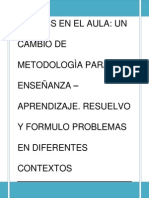 Las Tics en El Aula Un Cambio de Metodologìa