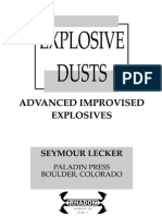 Explosive Dusts - Advanced Improvised Explosives - Seymour Lecker - Paladin Press