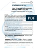 Datación Mediante Racemización Del Ácido Aspártico en Dentia Humana