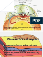 Lecture 03 Igneous Rocks U