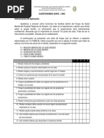 Cuestionario MOS de Apoyo Social | PDF | Salud y bienestar | Medicina