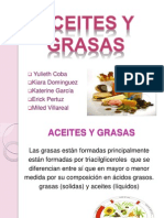 Aceites y Grasas