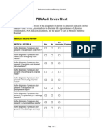 407 e Poa Audit Review Sheet