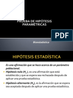 Prueba de Hipotesis