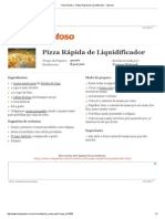 Tudo Gostoso - Pizza Rápida de Liquidificador - Imprimir