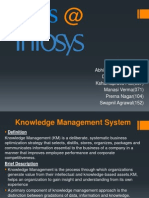 Knowledge Management at INFY