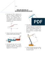 Momentos en el plano