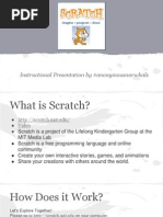 Scratch - Instructional Presentation