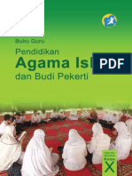 Kelas 10 SMA Pendidikan Agama Islam Dan Budi Pekerti Guru