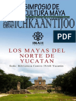 Cartel Simposio Cultura Maya