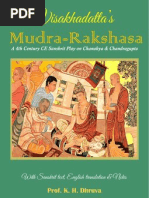 Mudra Rakshasa Sanskrit Play on Chanakya With English Translation