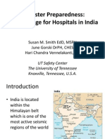 Disaster Preparedness: A Challenge For Hospitals in India