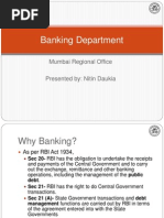 Banking Department