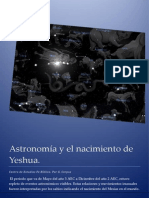 Astronomía y el nacimiento de Yeshua.
