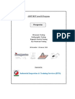 Prospectus For ASNT NDT Level-II in Bangladesh PDF